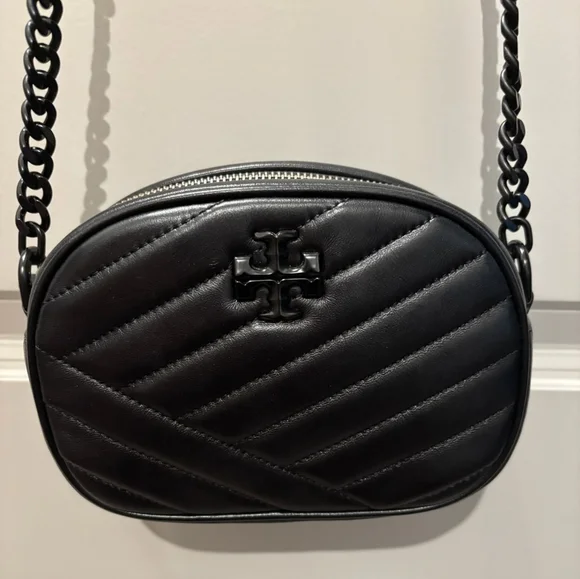 Tory Burch Quilted Black Crossbody Bag - Picture 2 of 6